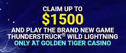 Join Golden Tiger to get welcome bonus